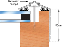 Capex 50 Gable End Finishing Profile Capex 50 Gable End Finishing Profile