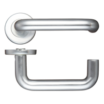 Aluminium Levers on Rose Aluminium Levers on Rose