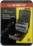 19pce HSS DRILL BIT SET