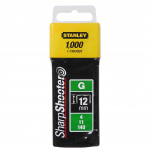 STANLEY 12mm HEAVY DUTY STAPLES (1000)