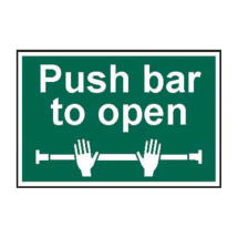 200x300mm PUSH BAR TO OPEN SIGN 200x300mm PUSH BAR TO OPEN SIGN