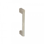 128mm BRUSH NICKEL BAR HNDLE RECT.FEET