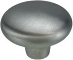 37mm SATIN CHROME VICTORIAN CUPBOARD KNOB
