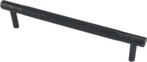 160mm RUMBLED PEWTER HARRIET KNURLED CUPBOARD HANDLE 160mm RUMBLED PEWTER HARRIET KNURLED CUPBOARD HANDLE