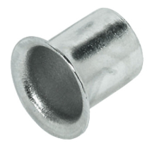 NICKEL PLATED SHELF SOCKET 7.5mm Hole NICKEL PLATED SHELF SOCKET 7.5mm Hole