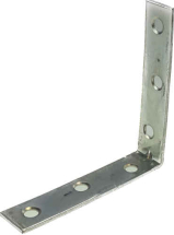 75mm ZINC PLATED CORNER BRACE 75mm ZINC PLATED CORNER BRACE