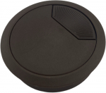 80mm BROWN PLASTIC CABLE PORT COVER