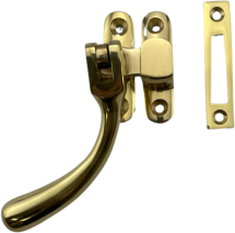 Pol BRASS HEAVY HOOK/Mort Plt Rev LOCKING BULB END FASTENER Pol BRASS HEAVY HOOK/Mort Plt Rev LOCKING BULB END FASTENER