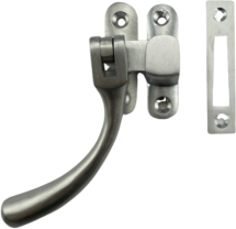Sat CHROME HEAVY HOOK/Mort Plt Rev LOCKING BULB END FASTENER Sat CHROME HEAVY HOOK/Mort Plt Rev LOCKING BULB END FASTENER