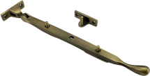 250mm Ant BRASS Arch BULB END STAY 250mm Ant BRASS Arch BULB END STAY