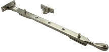 300mm Sat NICKEL Arch BULB END STAY 300mm Sat NICKEL Arch BULB END STAY