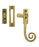 WENLOCK AGED BRASS REVERSIBLE MONKEYTAIL FASTENER