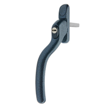 35mm BLACK Ant HCL690 LH LOCKING Espag HANDLE 35mm BLACK Ant HCL690 LH LOCKING Espag HANDLE