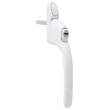 35mm WHITE HCL590 INLINE LOCK Espag HANDLE 35mm WHITE HCL590 INLINE LOCK Espag HANDLE