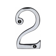 Pol CHROME 75mm FACE FIX NUMERAL inch2inch Pol CHROME 75mm FACE FIX NUMERAL inch2inch