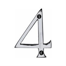 Pol CHROME 75mm FACE FIX NUMERAL inch4inch Pol CHROME 75mm FACE FIX NUMERAL inch4inch