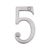 Sat CHROME 75mm FACE FIX NUMERAL inch5inch Sat CHROME 75mm FACE FIX NUMERAL inch5inch