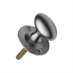 Sat CHROME OVAL TURN ONLY (SPLINED SPINDLE)