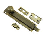 Ant BRASS 152mm VICT lOCKING STRAIGHT DOOR BOLT