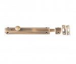 203mm ANTIQUE BRASS VICT DOOR BOLT