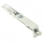 152mm Sat CHROME LEVER ACTION FLUSH BOLT