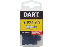 DART PZ2 25mm IMPACT DRIVER BIT (10 PACK) DART PZ2 25mm IMPACT DRIVER BIT (10 PACK)
