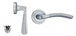 Sat/Pol CHROME AMALFI LEVER ON ROSE FRN