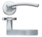BERNICE Sat CHROME LEVER ON ROSE FRN