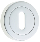 Pol CHROME STD KEY ESCUTCHEON 10x50mm