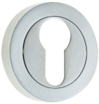 Sat CHROME EURO ESCUTCHEON