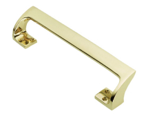 225mm Pol BRASS OVAL GRIP PULL HANDLE 225mm Pol BRASS OVAL GRIP PULL HANDLE
