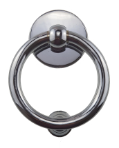 pH 125mm POLISHED CHROME RING DOOR KNOCKER pH 125mm POLISHED CHROME RING DOOR KNOCKER