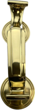 POL.BRASS 200MM DOCTORS KNOCKER POL.BRASS 200MM DOCTORS KNOCKER