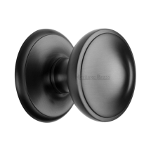 BLACK ROUND CENTRE DOOR KNOB BLACK ROUND CENTRE DOOR KNOB