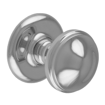 Pol CHROME ROUND CENTRE DOOR KNOB Pol CHROME ROUND CENTRE DOOR KNOB