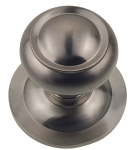 pH SATIN NICKEL LARGE ROUND CENTRE DOOR KNOB