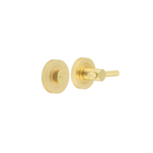 SAT BRASS KNURLED EASY TURN & RELEASE