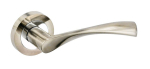 LUNAR Sat NICKEL/Pol CHROME LEVERS ON ROSE