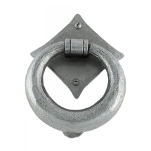 114mm PEWTER RING DOOR KNOCKER 114mm PEWTER RING DOOR KNOCKER