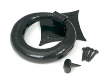 114mm BLACK RING DOOR KNOCKER 114mm BLACK RING DOOR KNOCKER