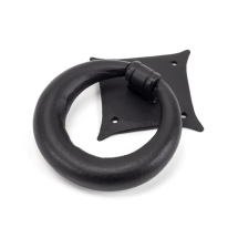 Matt Black Ring Door Knocker Matt Black Ring Door Knocker