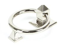 Polished Nickel Ring Door Knocker Polished Nickel Ring Door Knocker