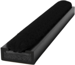 2.1m BLACK 10x4mm S/ADHESIVE INTUMESCENT SMOKESEAL STRIP