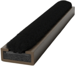 2.1m BROWN 10x4mm S/ADHESIVE INTUMESCENT SMOKESEAL STRIP