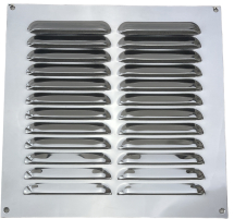 229x229mm PC LOUVRED VENT 229x229mm PC LOUVRED VENT