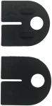 10mm RUBBERS FOR GLASS CLAMP (2no Per Pack)