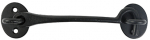 BLACK 152mm CAST CABIN HOOK