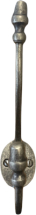 SATIN NICKEL HEAVY ACORN HAT AND COAT HOOK SATIN NICKEL HEAVY ACORN HAT AND COAT HOOK