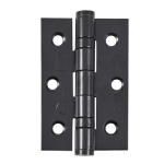 76x51mm SS BLACK BALL BEARING HINGES(SQUARE CORNERS)Class 7