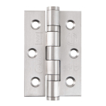 76x51mm SSS BALL BEARING HINGES(SQUARE CORNERS) Class 7
